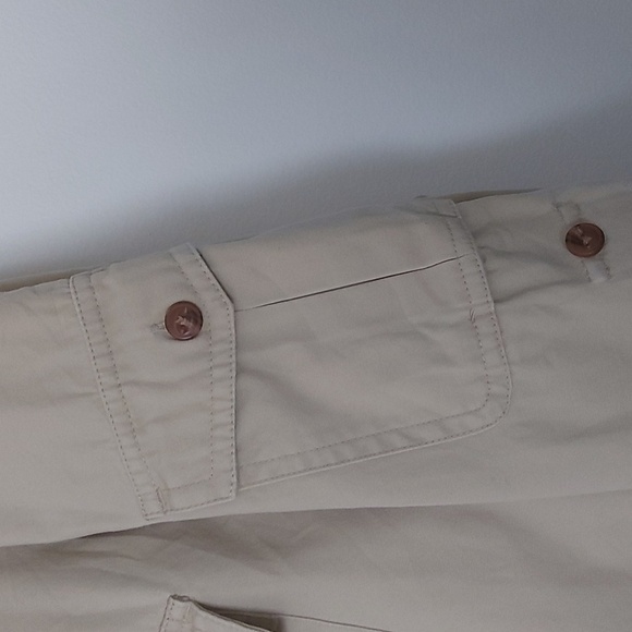 Orvis Long Sleeve Heavy Button Up Camp/Fishing Shirt Beige Size XXLT - Picture 5 of 10